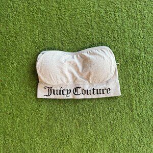 Juicy Couture Gray Bandeau Top
